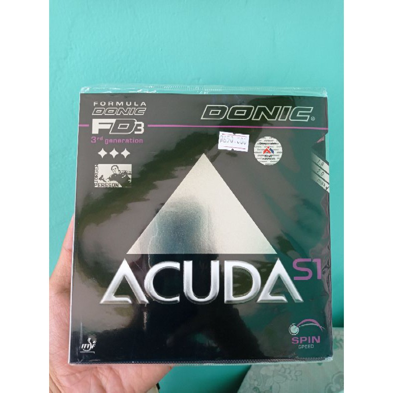 KARET TENIS MEJA DONIC ACUDA S1 ORIGINAL