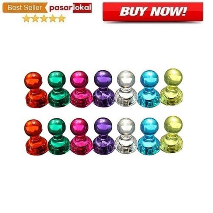 

PL - Pinboard Papan Tulis Neodymium Magnet NdFeB N35 14 PCS