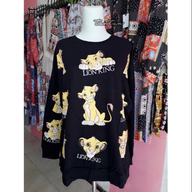 sweater lion king zara