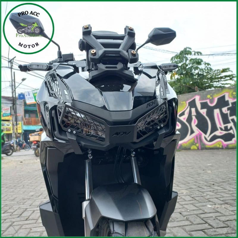 Pelindung Lampu Depan ADV 160 Cover Lampu Depan ADV 160 Front Lamp Guard ADV 160 (cod)