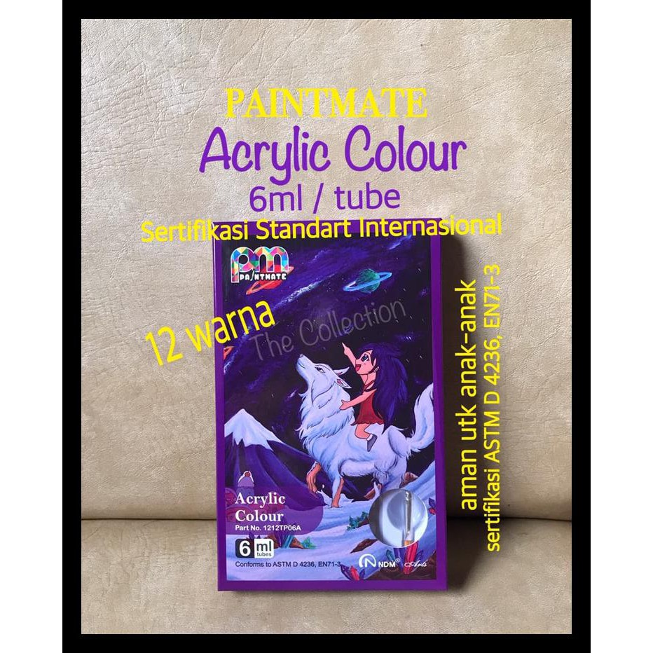 

Ready Atk0656Pm 6Ml Acrylic Cat 12 Warna Paintmate 1212Tp06 Akrilik Impasto