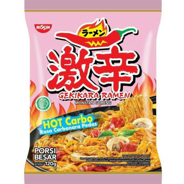 

Nissin Gekikara Carbonara Porsi Besar