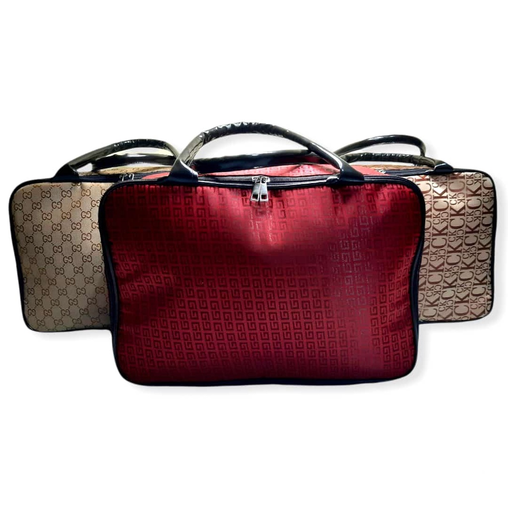 Tas Travel Bag Koper Pakaian Mudik Piknik Murah Terbaru Wanita Kekinian Pria Kekinian Ukuran Sedang 