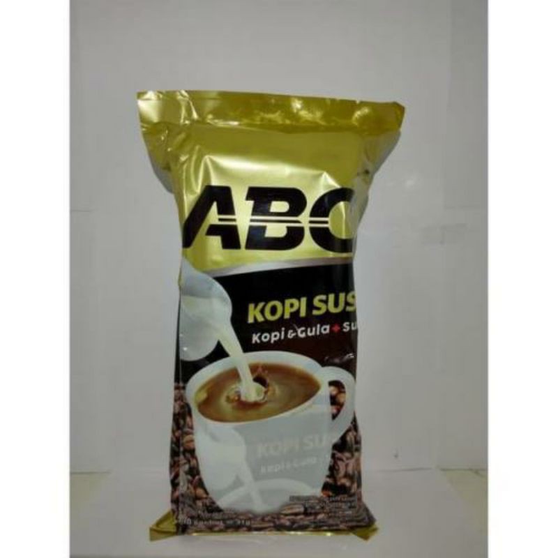 

ABC Kopi Gula Susu 10 Sachet x 31gr