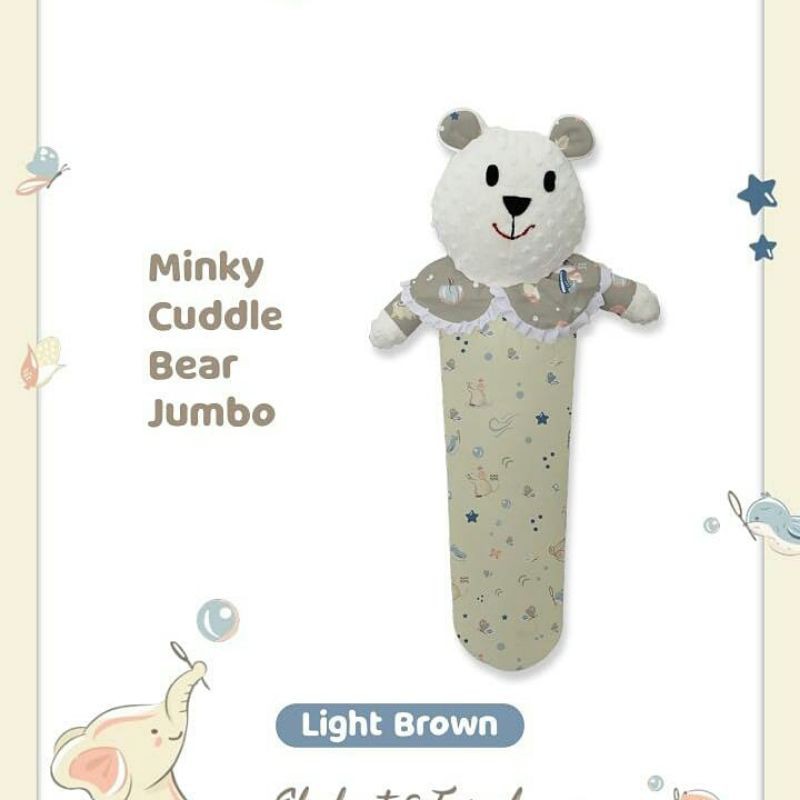 kuma-kuma Minky Cuddle n Bear Jumbo