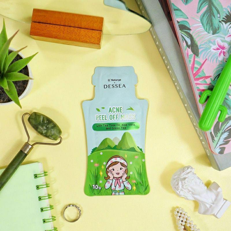 [ PROMO ] PAKET USAHA MAKSER NATURGO X DASSEA 10 GR PEEL OFF MASK TRAVEL SIZE PAKET BUNDLING