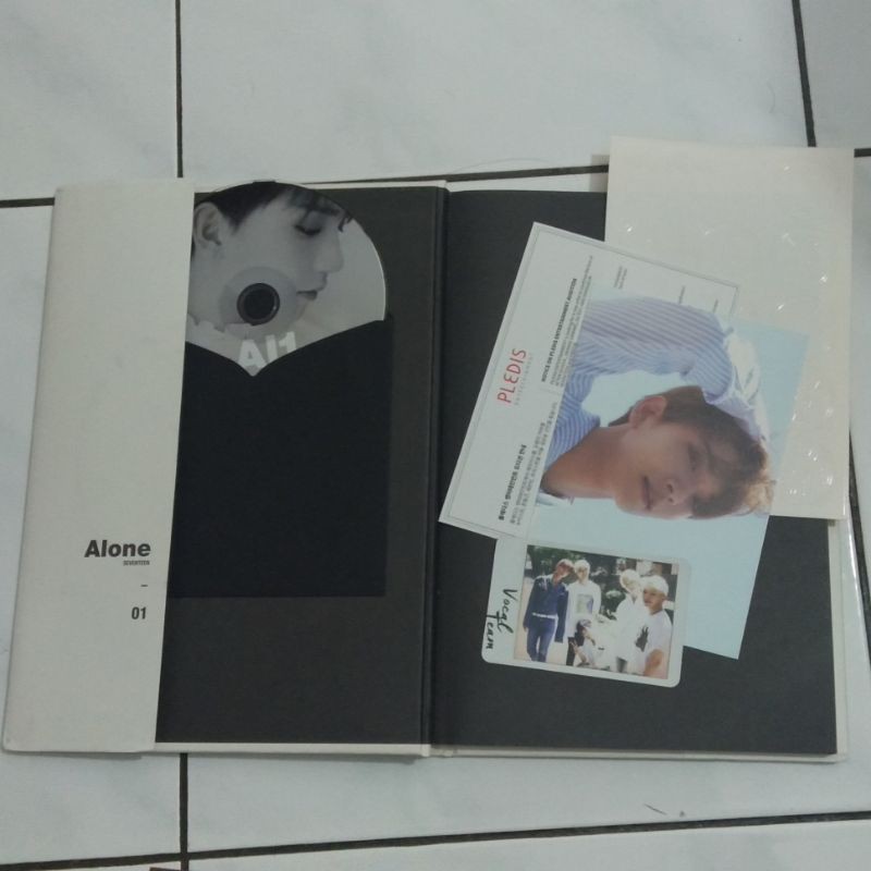 [BOOKED] SEVENTEEN ALBUM AL1 ALONE VER FULLSET UNSEALED