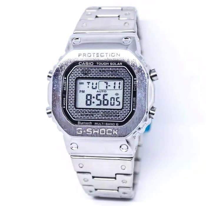 COD JAM TANGAN DIGITAL SEGI STAINLESS PRIA G-SHOCK JG - 2055