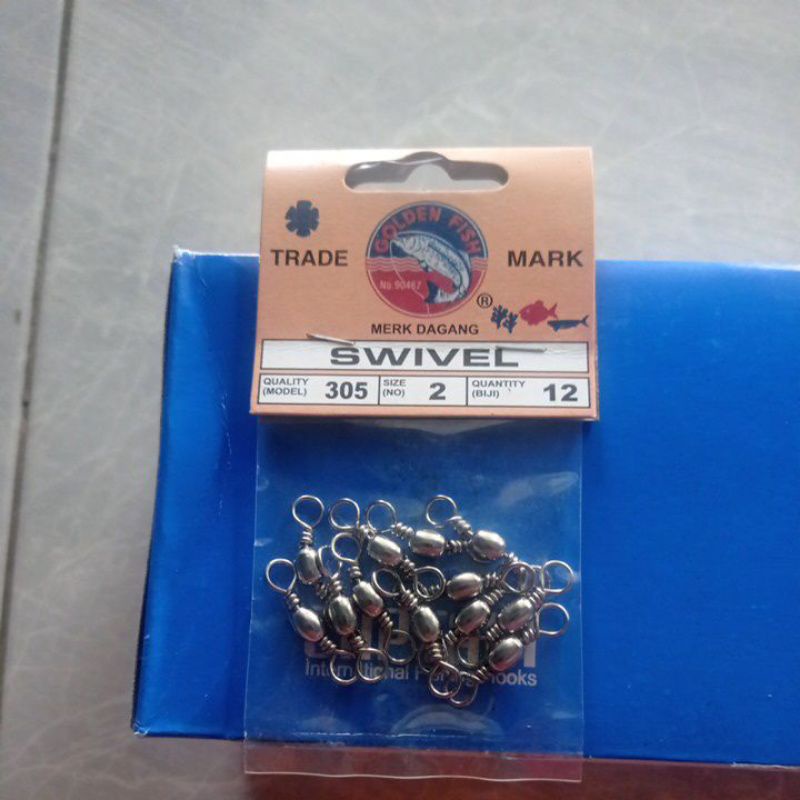swivel pancing golden fish stenlis kili kili pancing
