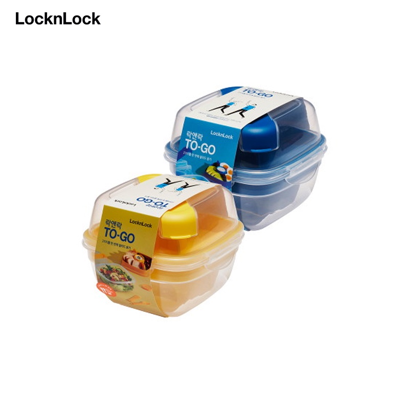 LOCKNLOCK EXCLUSIVE KOTAK MAKAN SALAD TO-GO 950ML - HSM8440
