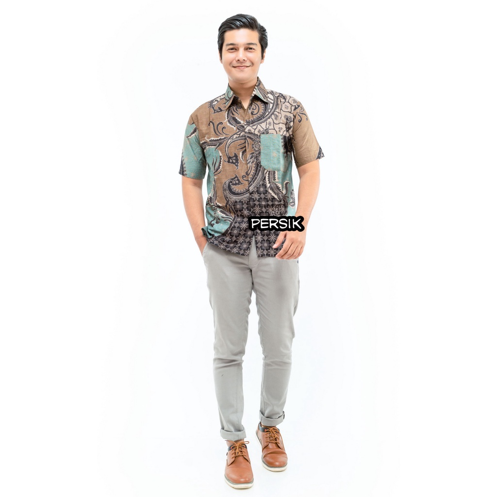 Maura Couple - Sania Ruffle Batik Couple ori Ndoro jowi DNT Garansi Termurah-HM Lasem Hijau