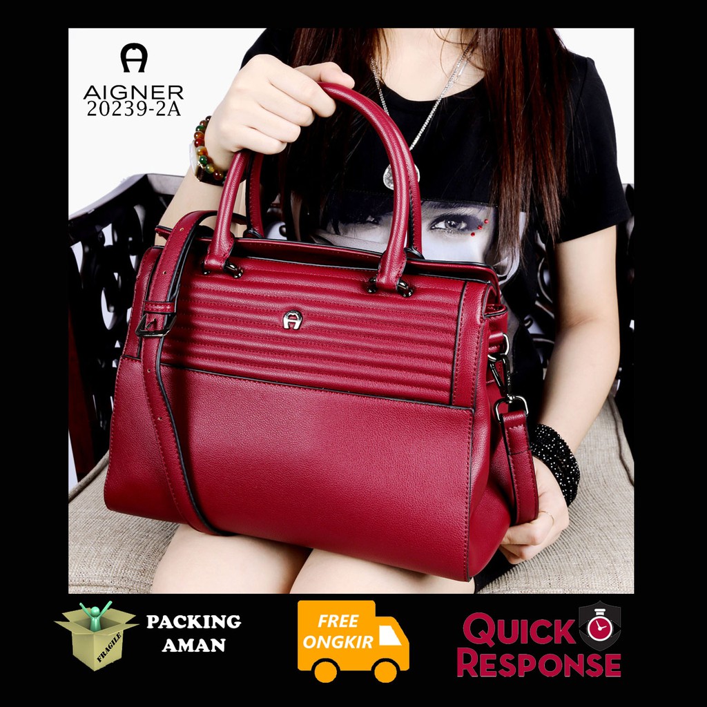 {NEGO} Tas AIGNER 20239-2A CAHAYA AMANAH TAS IMPORT TAS MURAH TAS BARU TAS BATAM TAS WANITA