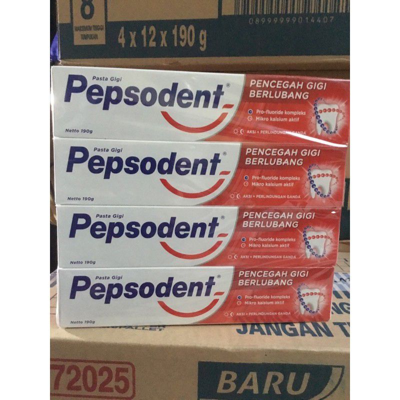 PEPSODENT Pasta Gigi White 190gr dan 225gr