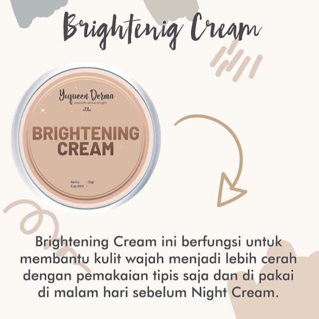 Cream malam dari Yoqueen Beauty
