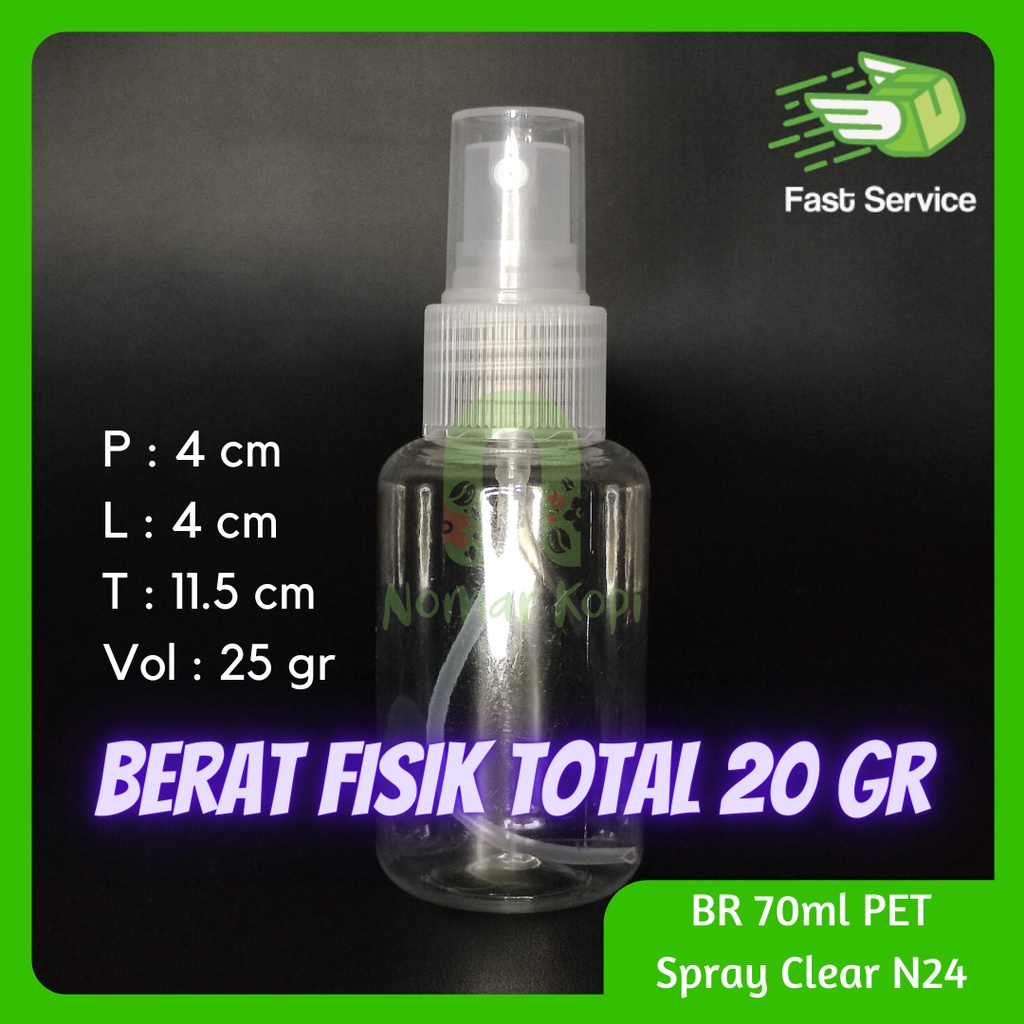 Botol 70ML Tabular Spray