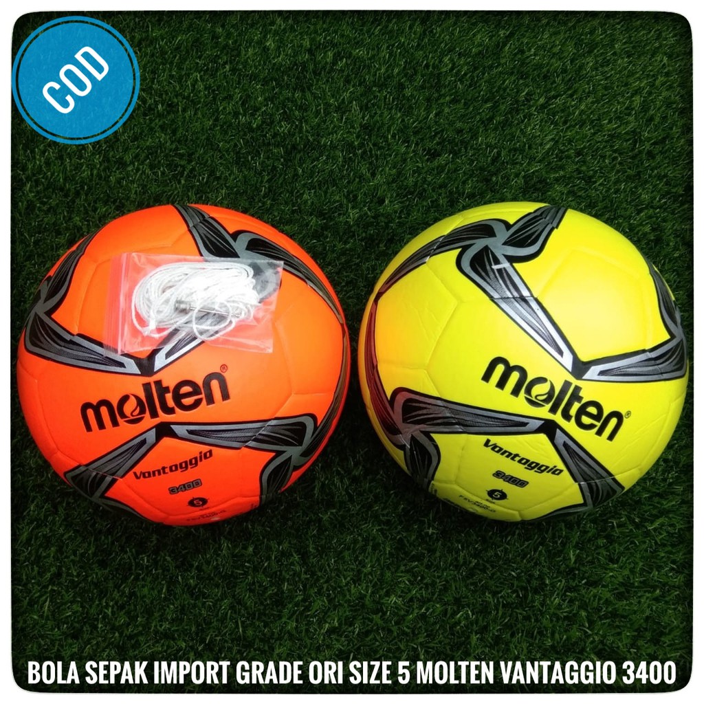 Bola Sepak MOLTEN VANTAGGIO 3400 Bola Original Import MOLTEN Press Size 5