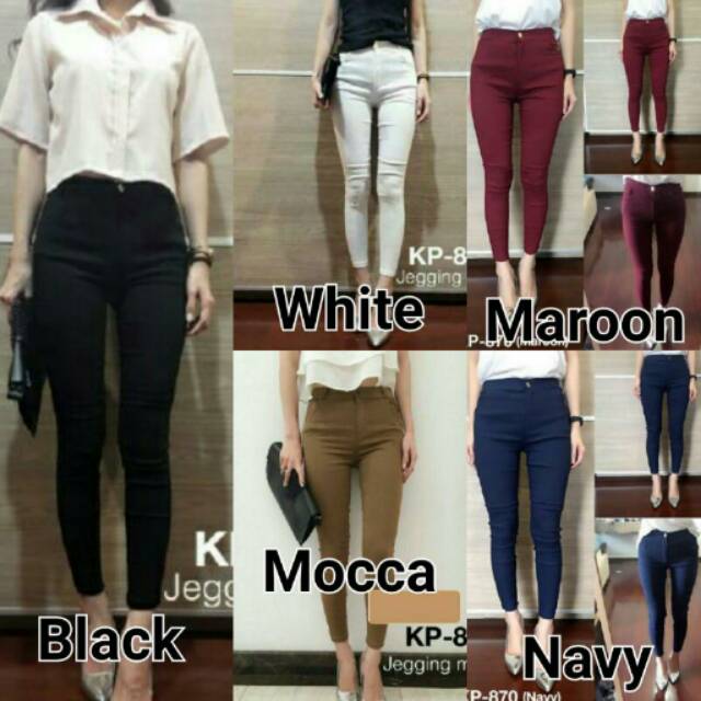 Celana jegging super strecth importir "HUA LI XIANG" Best Seller