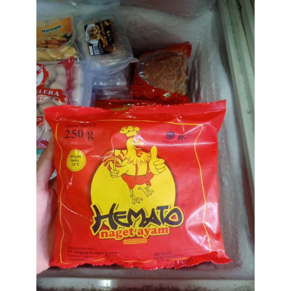 

CHICKEN NUGGET NAGET AYAM 250GR HEMATO - FROZEN FOOD PURWAKARTA