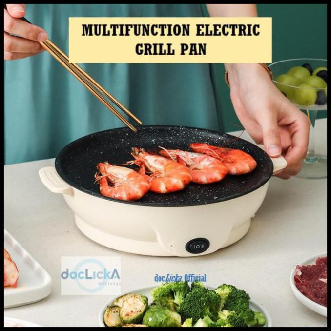 Special Price Electric Grill Pan Low Watt Doclicka Pemanggang Bbq ready produk