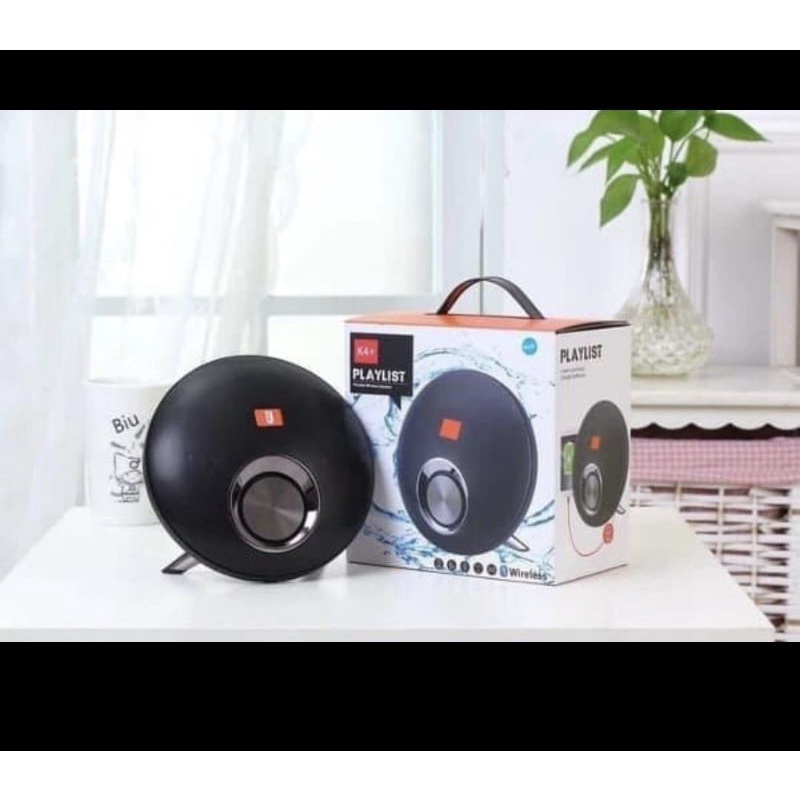 Speaker Bluetooth K4 Plus Wireless super bass model JBL Harman kardon