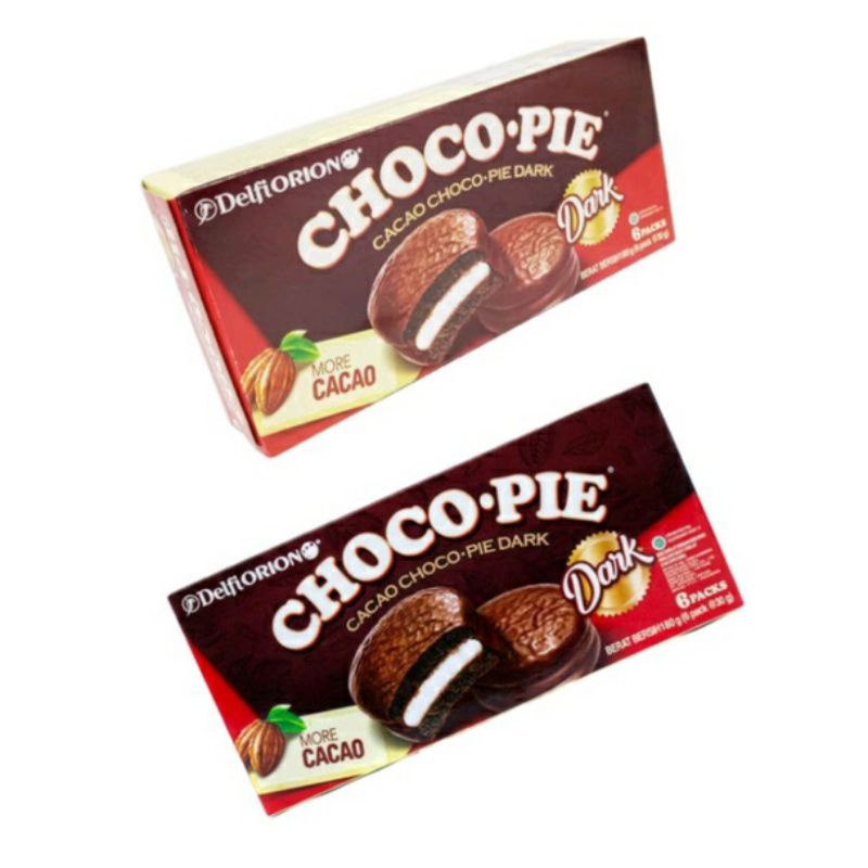 

DELFI ORION CHOCO PIE DARK isi 6 Packs