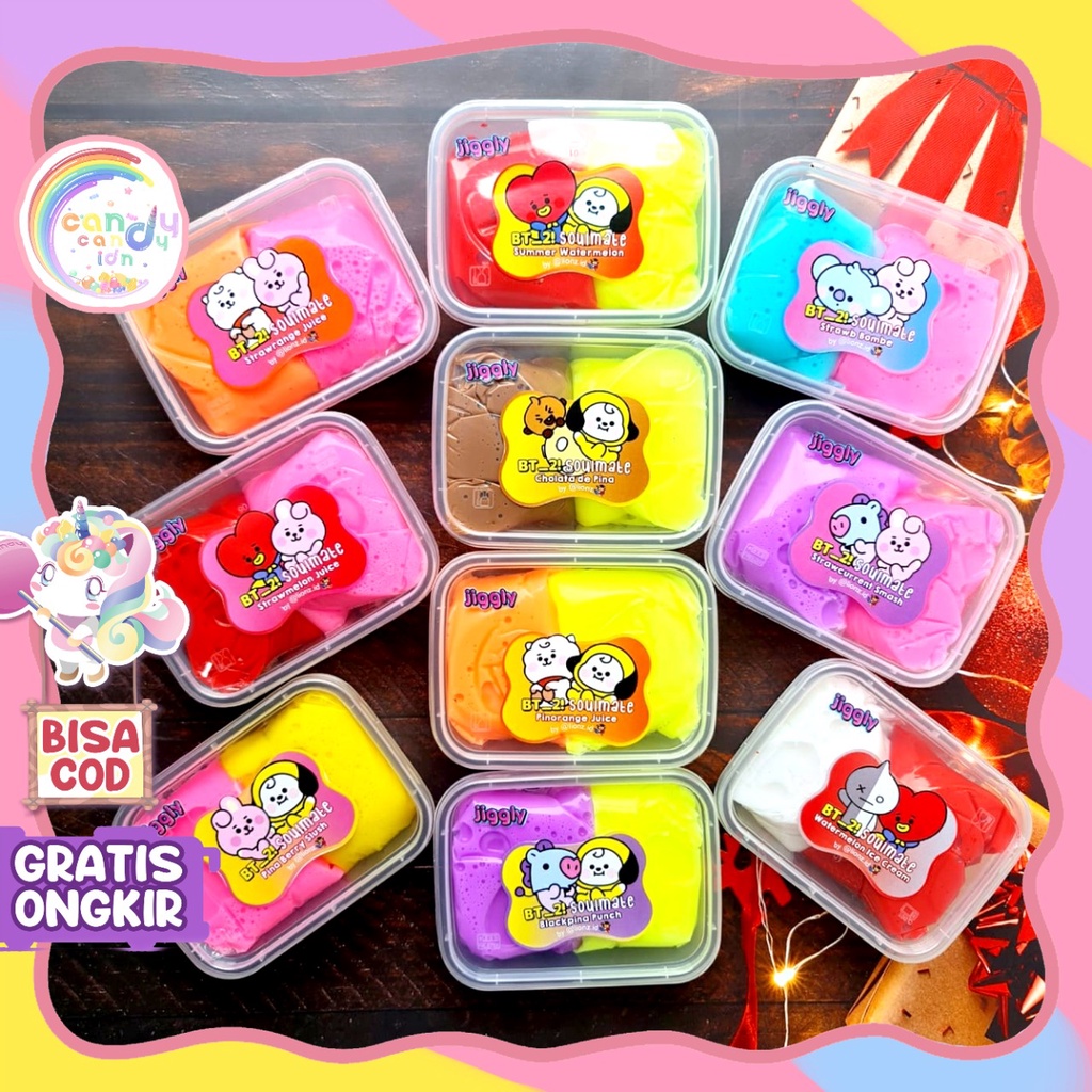 Mainan slime BiTiEs soulmate by kadokado.idn