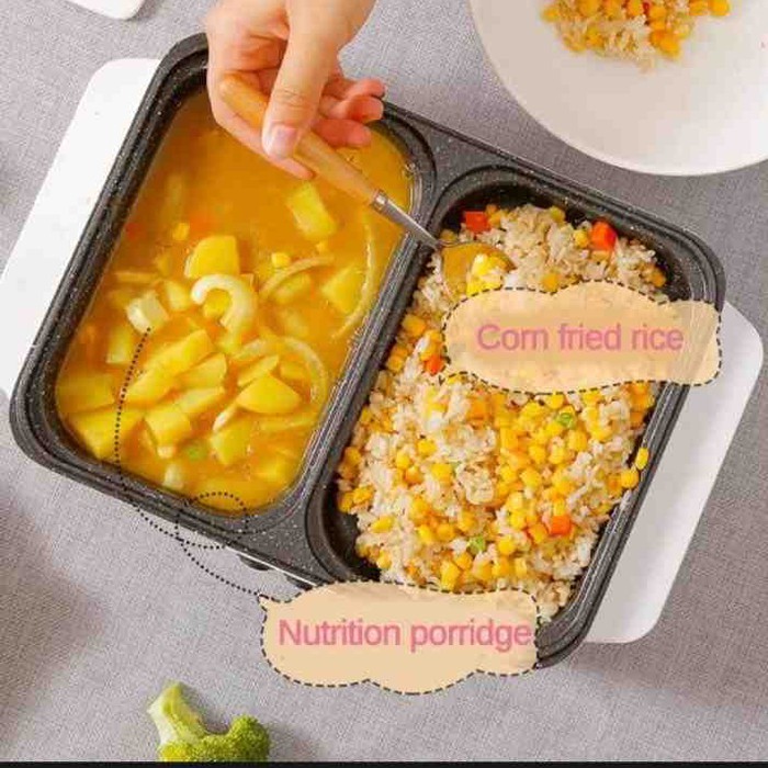 Bento Hot Pot 2 In 1 Multifungsi