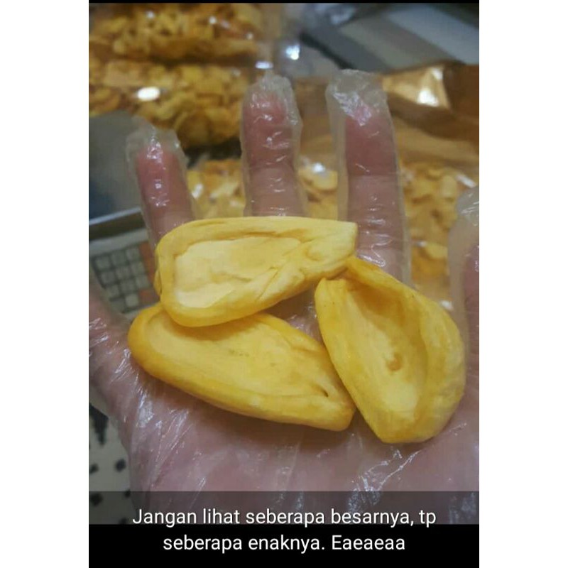 

keripik / kripik buah nangka kw 1 berat 1kg / 1 kg / 1000gr / 1000 gr