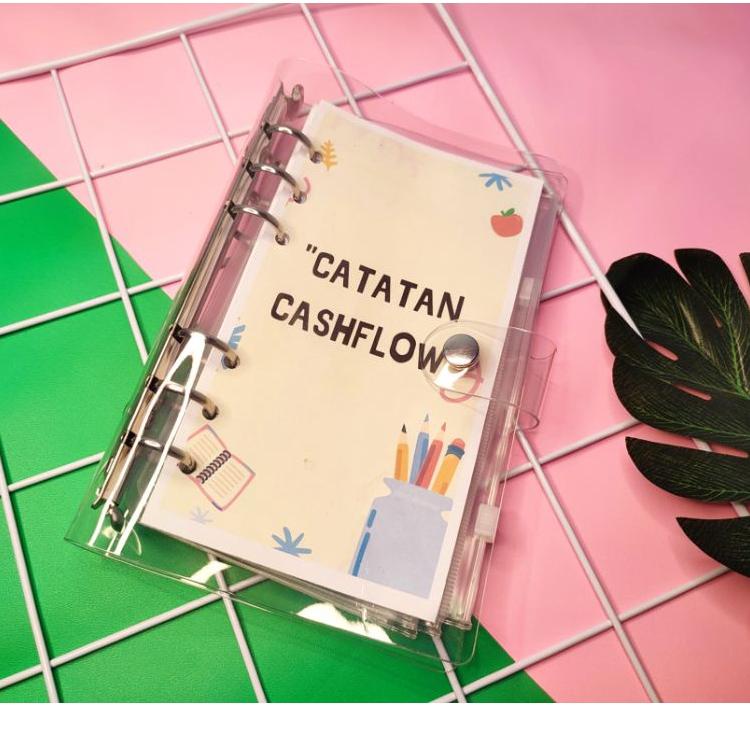 

(Recomended) 1 Paket Binder A6 Ring 6 Budgeting Keuangan Financial Planner Agenda Notebook Saving Jar Tantangan Menabung Zipper Lock Jurnal Journaling Catatan Daily Cashflow Buku Notes Stiker Dompet Pengatur Keuangan