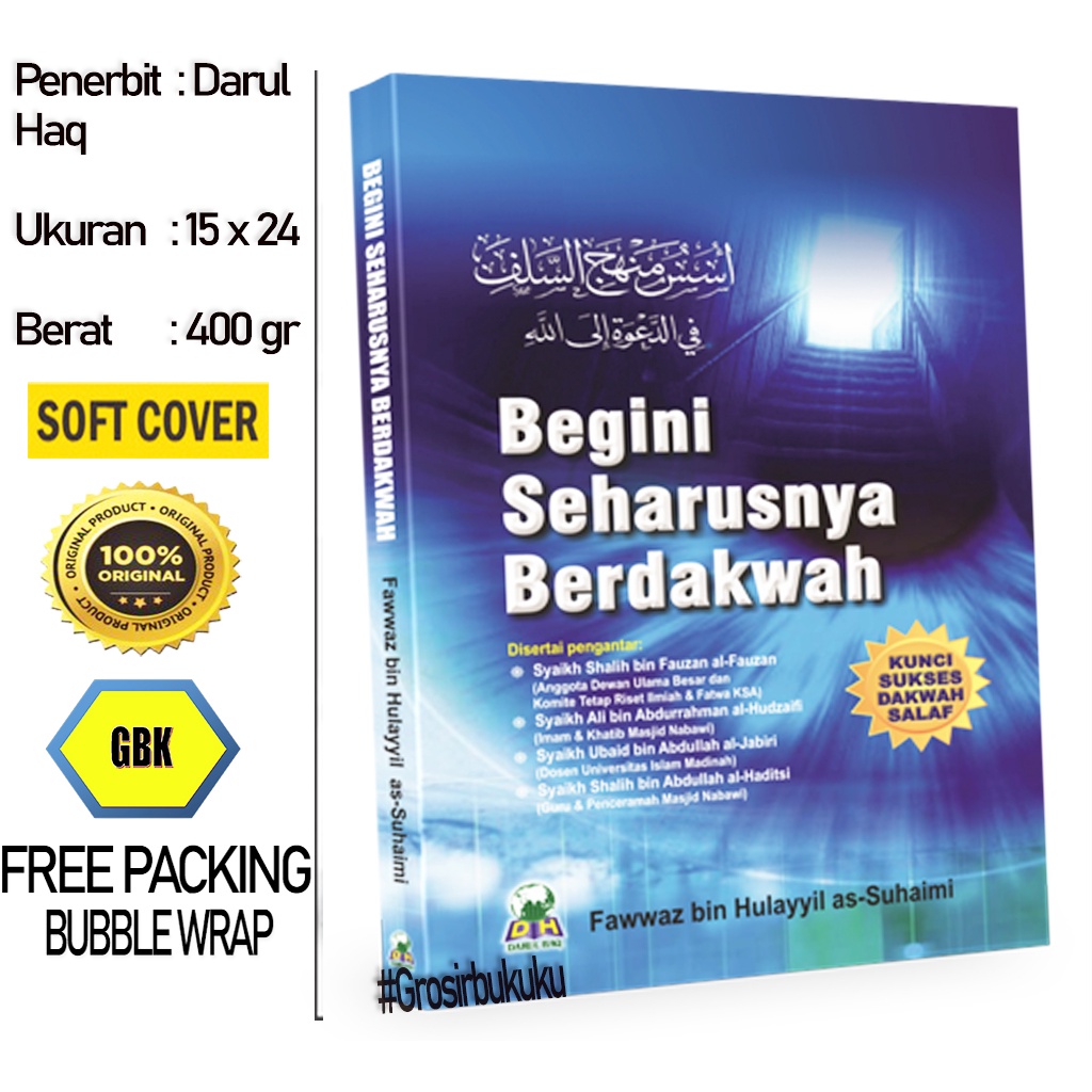 Buku Begini Seharusnya Berdakwah - Darul Haq