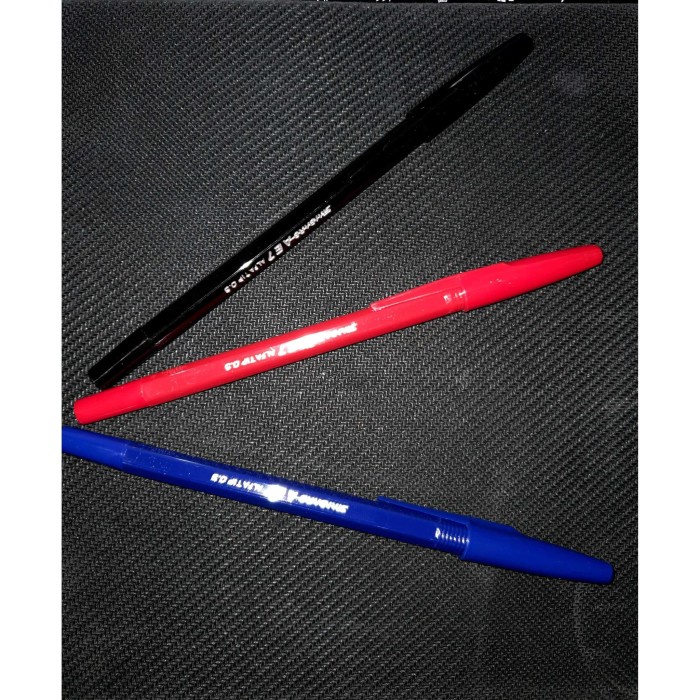 

Cuci Gudang Pulpen Standard Ae7 Hitam Biru Merah Promo