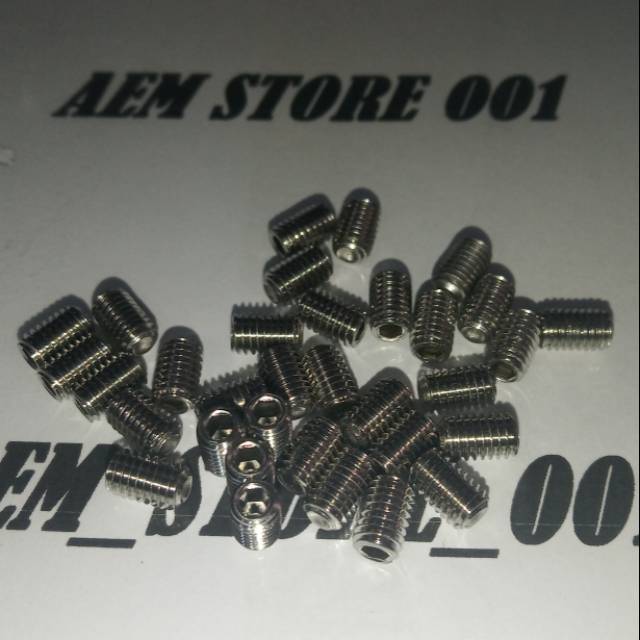 L tanam M5 x 8 (0.8cm) stainless 304