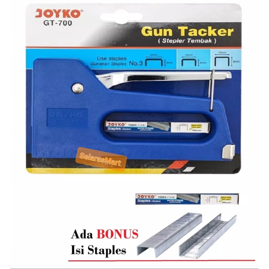 

JOYKO Gun Tacker GT-700 - Stapler Tembak [ PCS ]