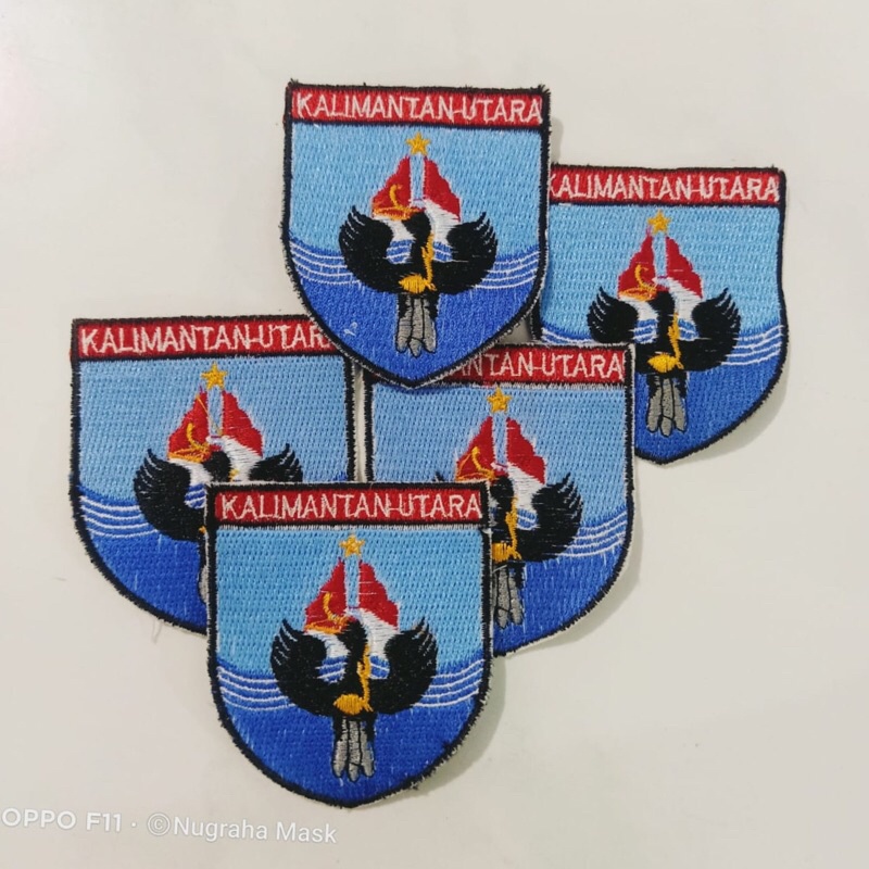 Badge Kwarda Kalimantan Utara (bordir)