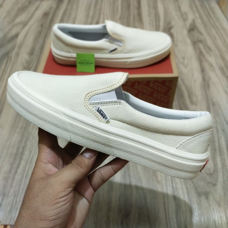 Vans slip on crem WF dt import quality