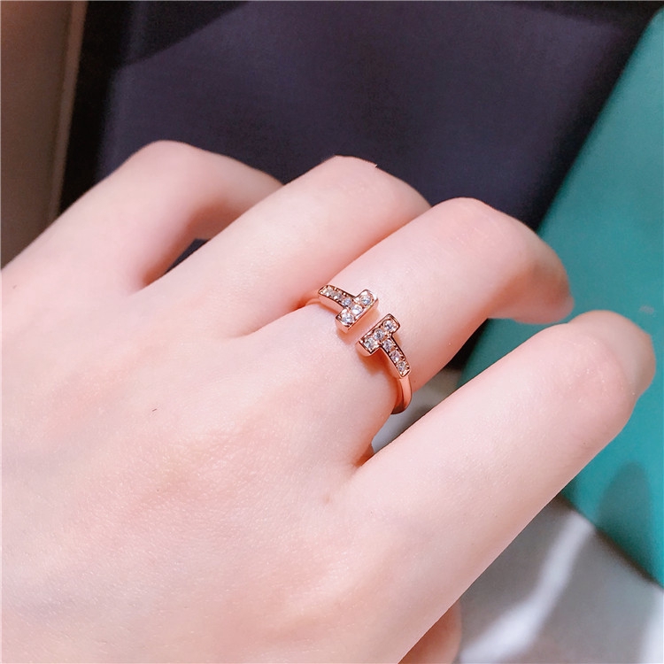 Cincin Adjustable Desain Kupu-Kupu 8 Gaya Bahan S925 Sterling Silver Aksen Zircon Untuk Wanita Butterfly