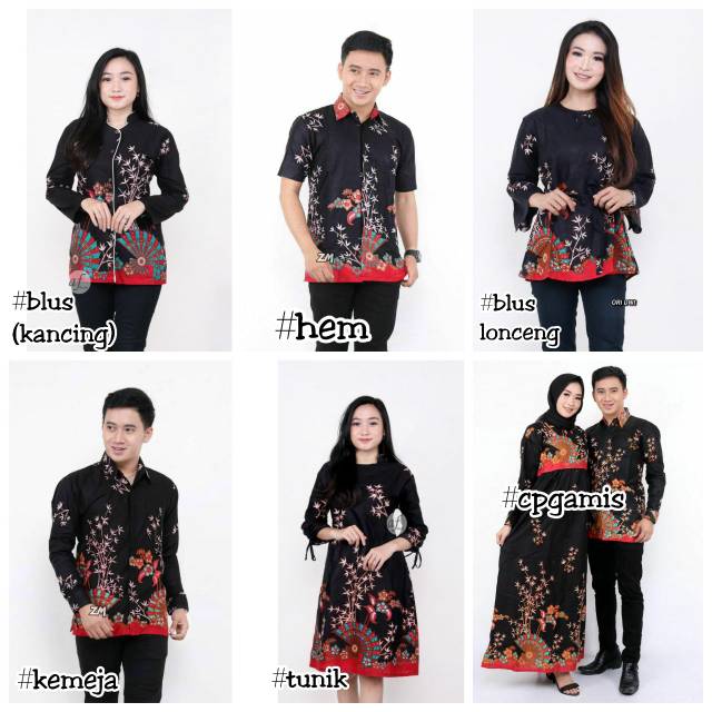 Batik motif kipas / grosir batik pekalongan