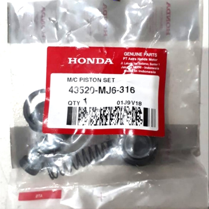 (100% Ori ) Sil Master Rem Belakang Supra 125 Disc (43520-MJ6-316) bagus bos