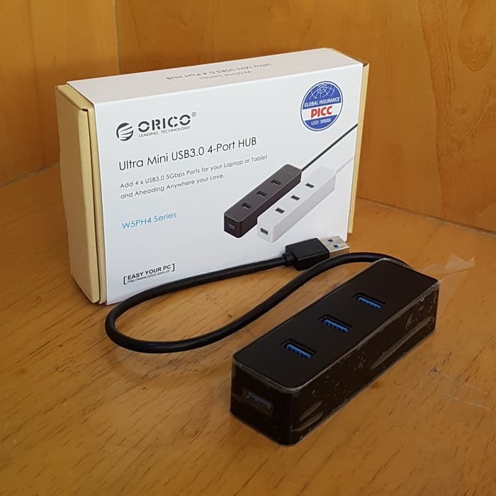 Orico W5PH4 Series Ultra Mini USB 3.0 4 Port USB Super High Speed