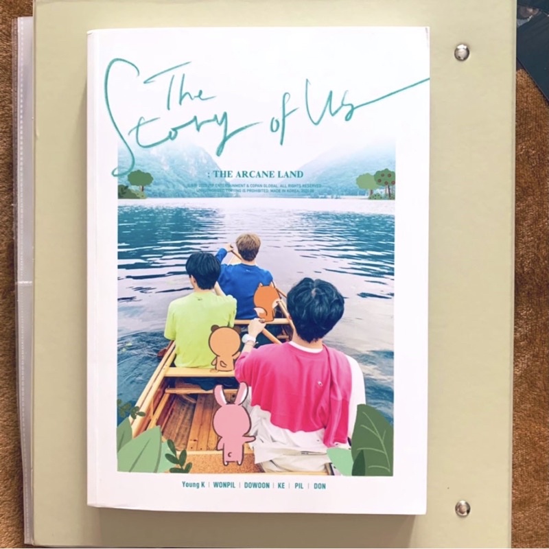 Day6 Even Of Day Photobook - The Story of Us : The Arcane Land Young K Wonpil Dowoon Fullset