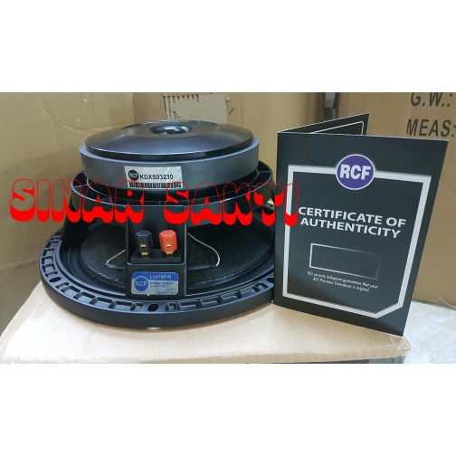 speaker rcf 10 inch