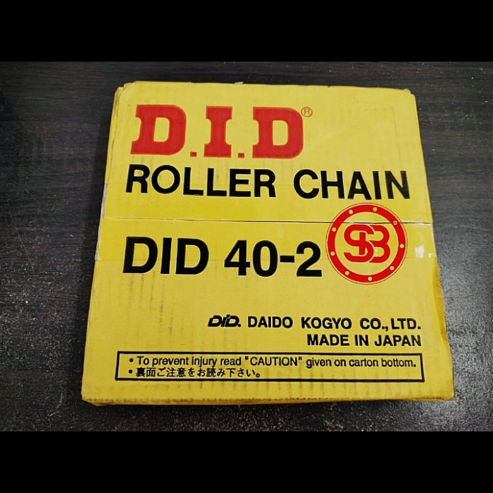 Roller Chain RS 40 - 2 DID JEPANG Rantai Sprocket Double DAIDO JAPAN