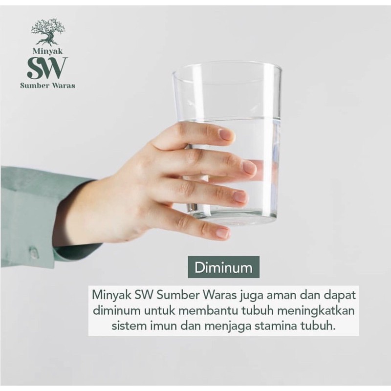 MINYAK BALUR SUMBER WARAS 100ML BerHadiah Granola 100gr