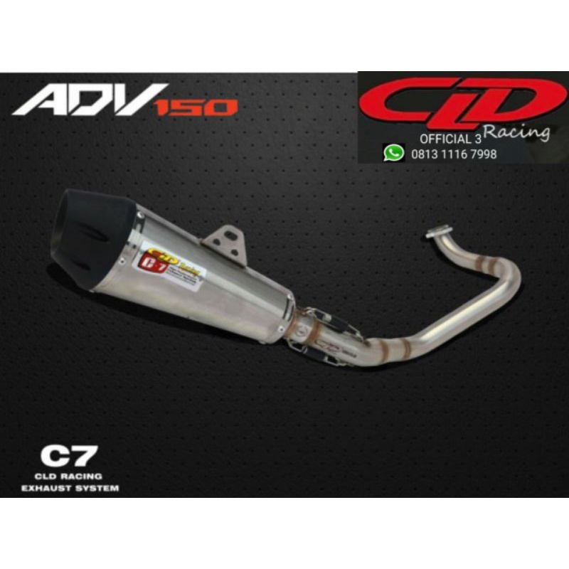 KNALPOT CLD C7 HONDA ADV VARIO 150 PCX N MAX AEROX