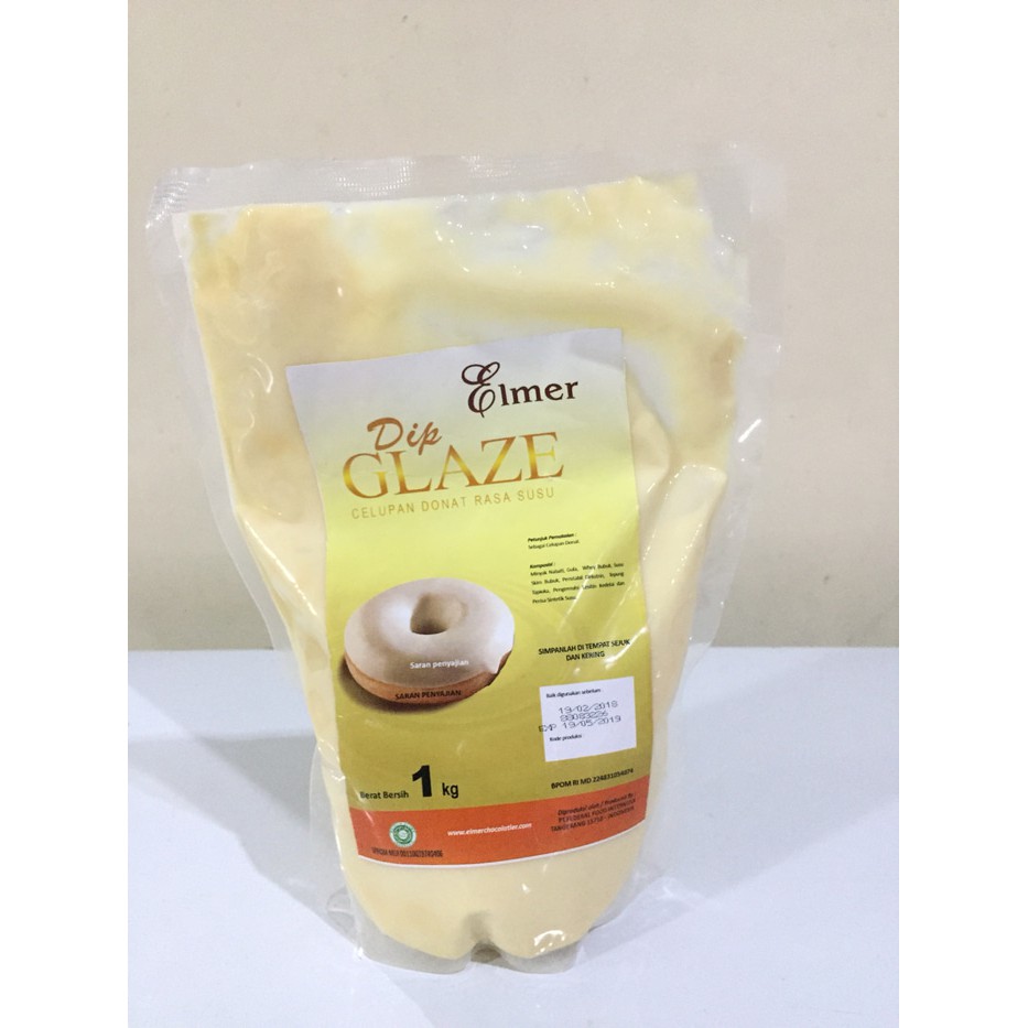 

Elmer Dip Glaze White 1kg (packing pabrik)