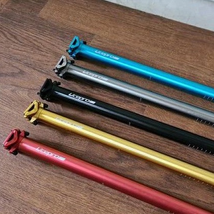 Original Seatpost Litepro Plus Terbaru 33.9 mm x 600 mm Bahan Alloy tipe 2 Diameter 33.9mm Panjang 60cm Tiang Saddle Sepeda Lipat