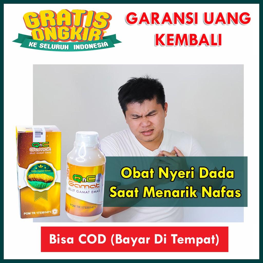 Cod Obat Nyeri Dada Sebelah Kanan Dan Kiri Nyeri Dada Saat Menarik Nafas Qnc Jelly Gamat Asli Shopee Indonesia