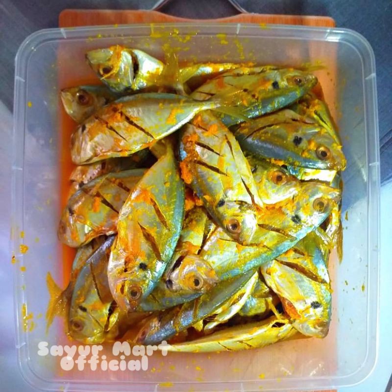 Ikan Selar Bumbu Kuning Siap Goreng 1kg Shopee Indonesia