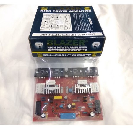 KIT POWER AMPLIFIER BLAZER ORIGINAL 500W MONO TR SANKEN BELL BGR