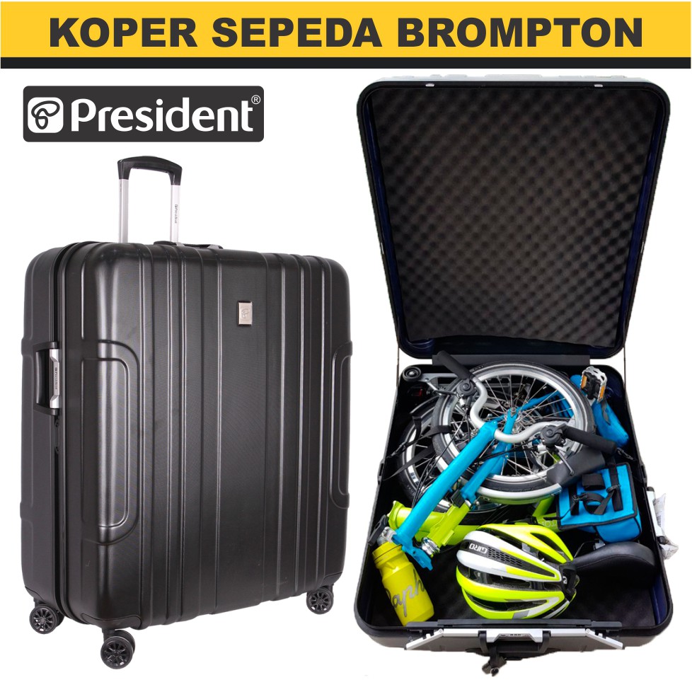 koper sepeda brompton president 5287- 30 inch Black